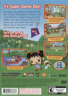 Nickelodeon Ni Hao, Kai-Lan - Super Game Day box cover back